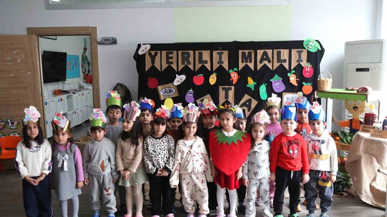 Yüreğir kreşlerinde Yerli Malı Haftası etkinlikleri