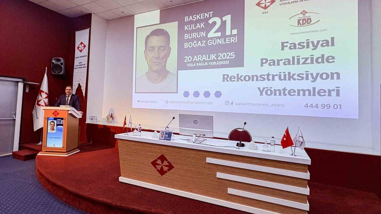 Yüz Felcinde Rekonstrüksiyon Yöntemleri Adana'da Tartışıldı