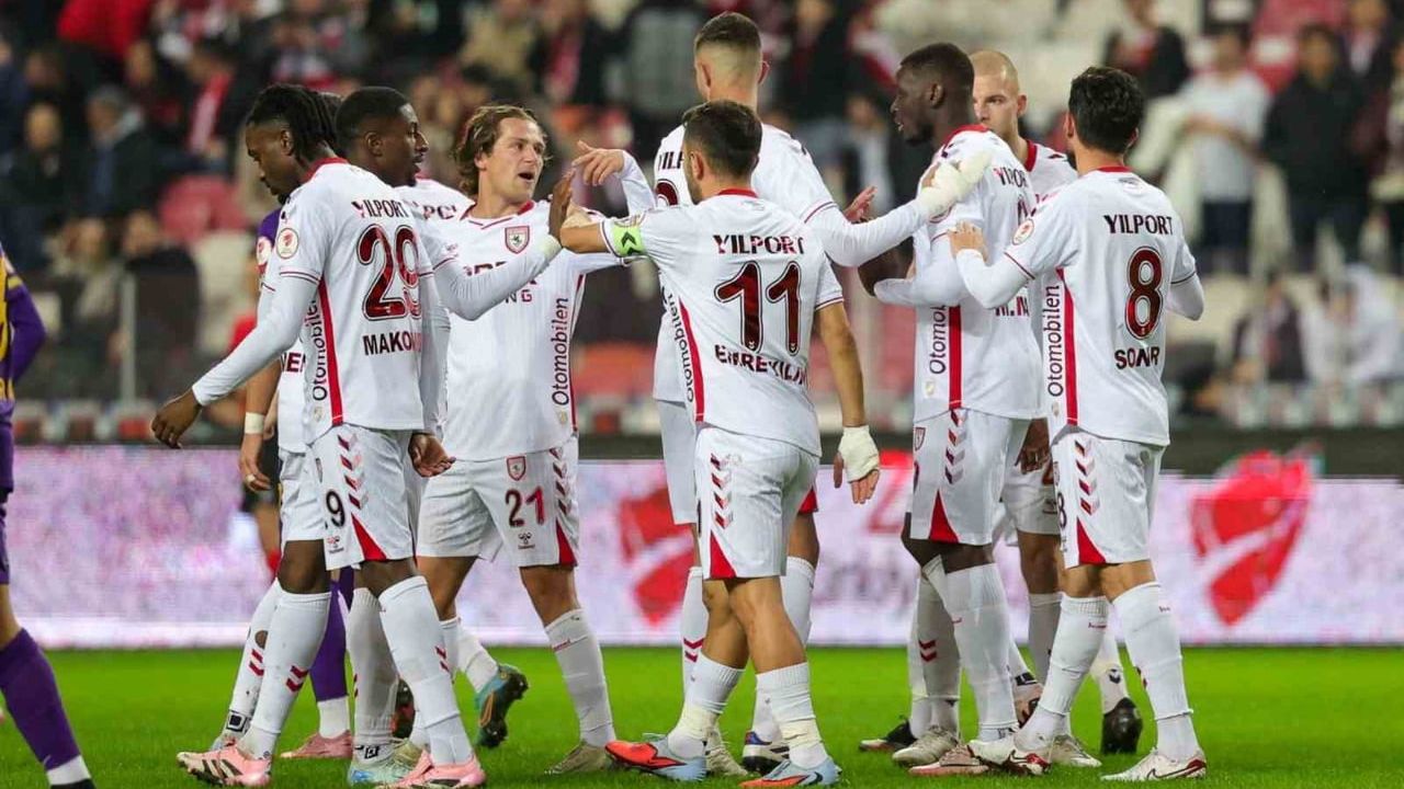 Ziraat Türkiye Kupası: Samsunspor 2-0 Eyüpspor (İlk Yarı)