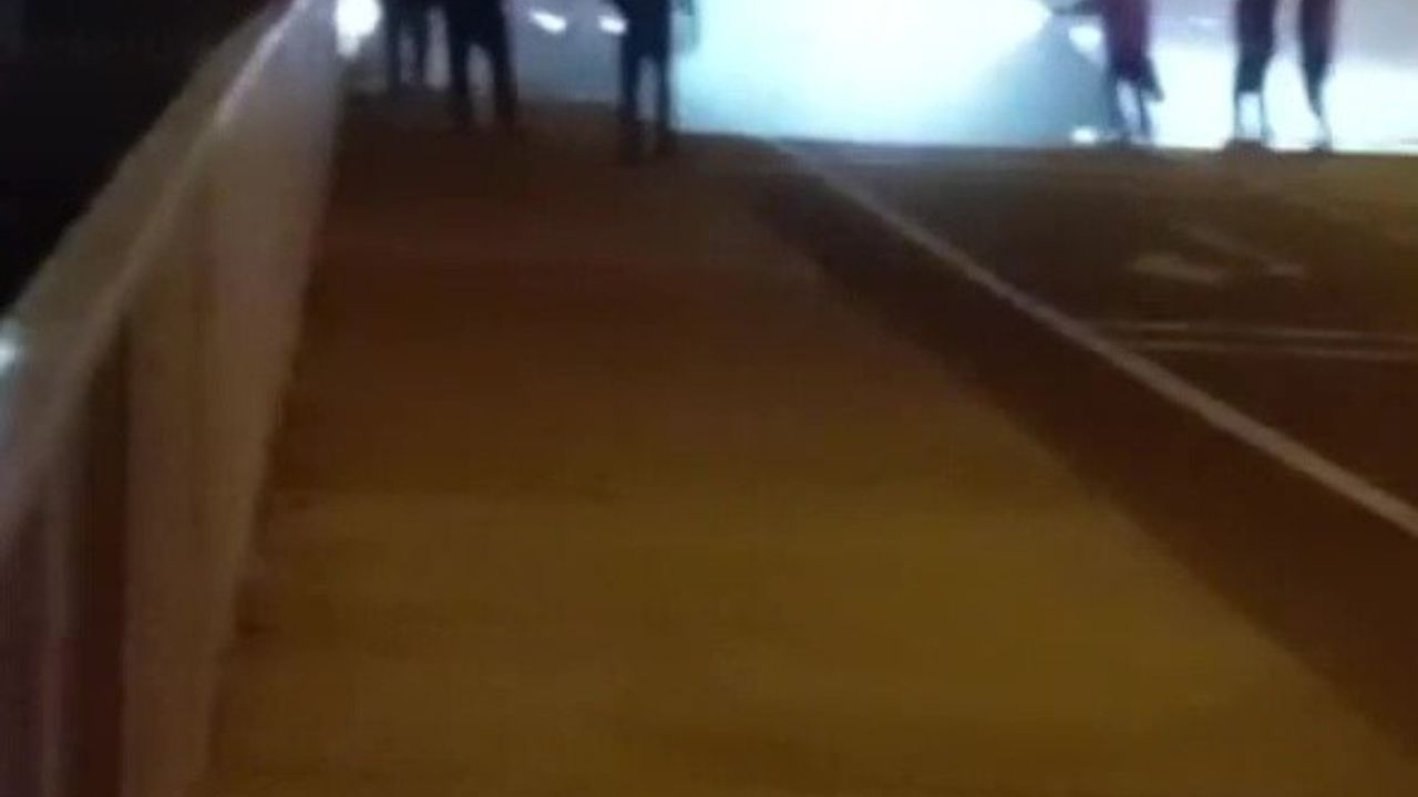 Zonguldak Kozlu'da özel halk otobüsünde yangın paniği