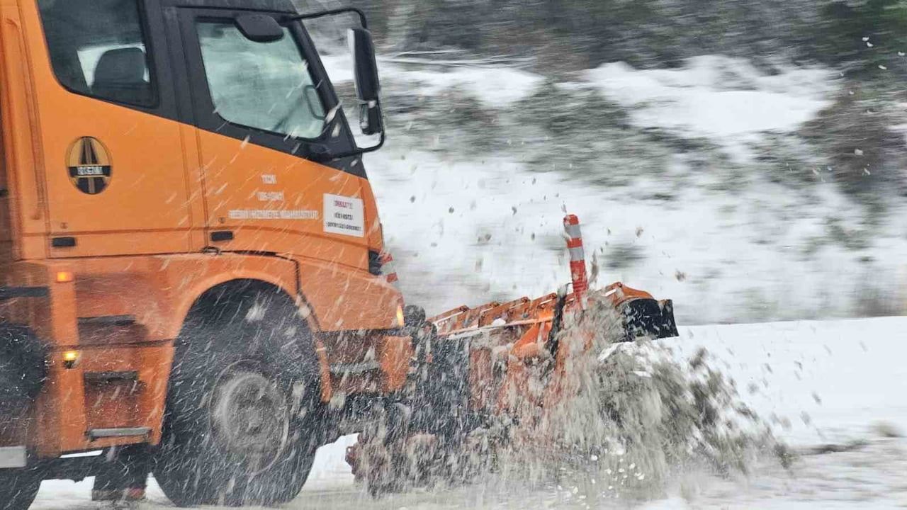 Zonguldak’ta karla mücadele ve kontrollü trafik önlemleri