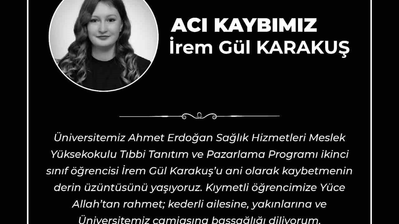 Zonguldak'ta üniversite öğrencisi yurdun 9. katından düşerek hayatını kaybetti