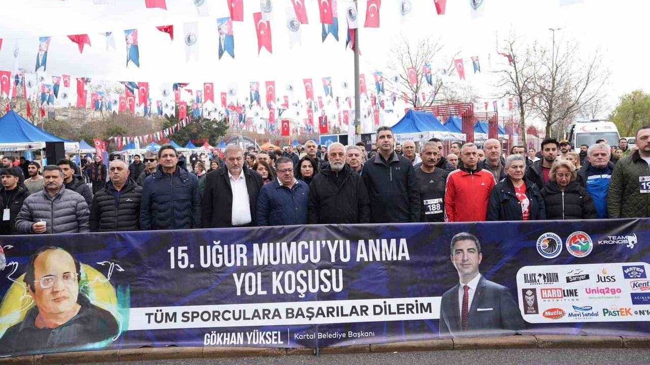 15. Uğur Mumcu’yu Anma Yol Koşusu Kartal’da gerçekleştirildi