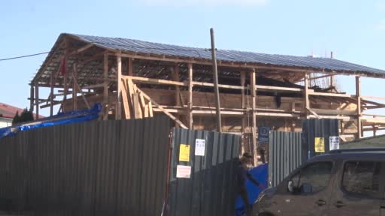 169 yıllık Hacı Ayvaz Camii restorasyonla yeniden ibadete hazırlanıyor