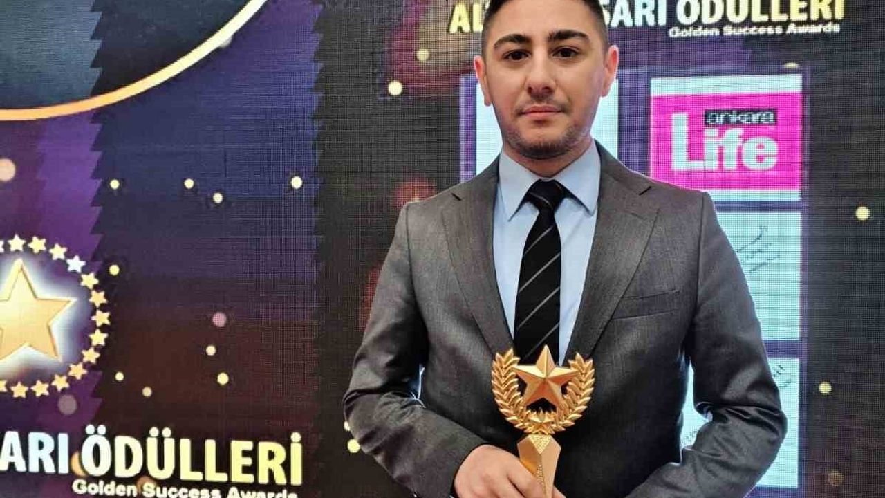 23. Altın Başarı Ödülleri'nde İHA Muhabiri Kemal Diri'ye Ödül