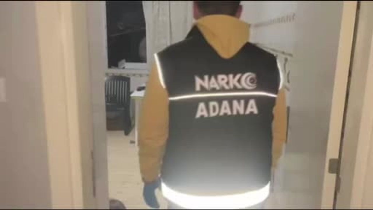 Adana'da narkotik operasyonu: Binlerce sentetik ecza ve bonzai ele geçirildi
