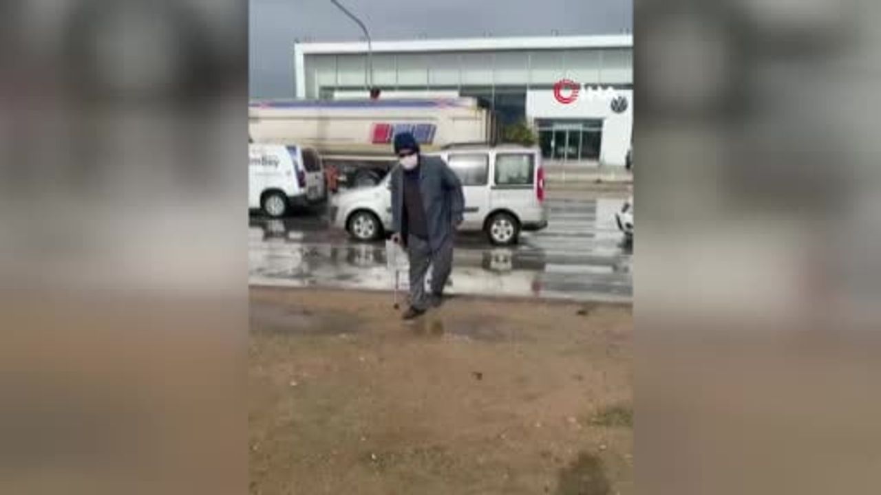 Adana'da sonda tüpüyle hasta numarası yapan kişi zabıta tarafından yakalandı