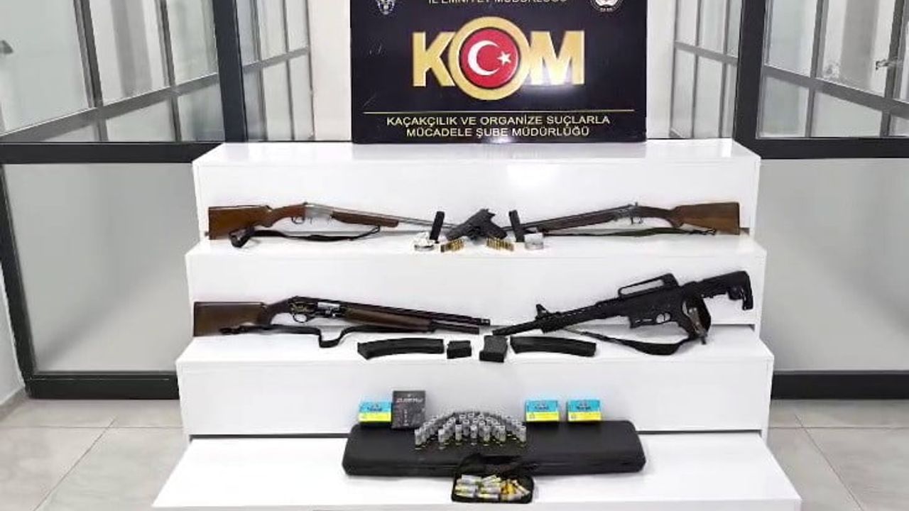 Adıyaman'da silah operasyonu: 7 kişi gözaltına alındı