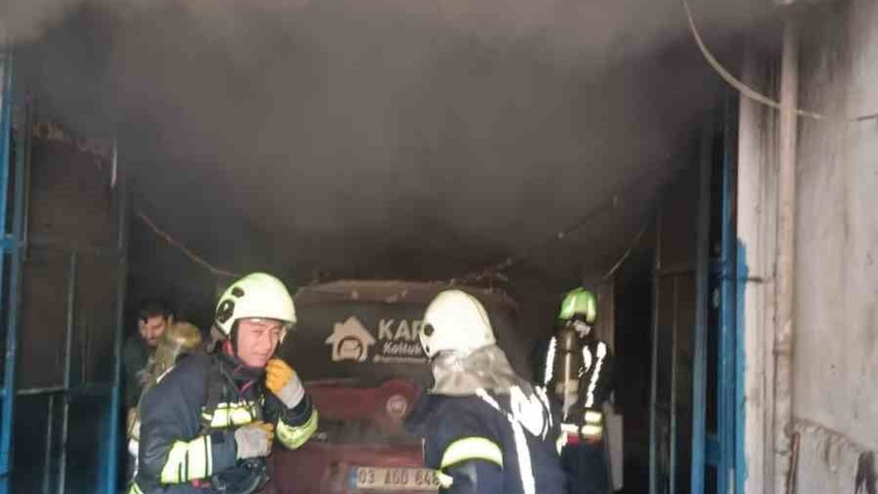 Afyonkarahisar'da tamirhanede soba parlaması sonucu 14 yaşındaki çocuk yaralandı