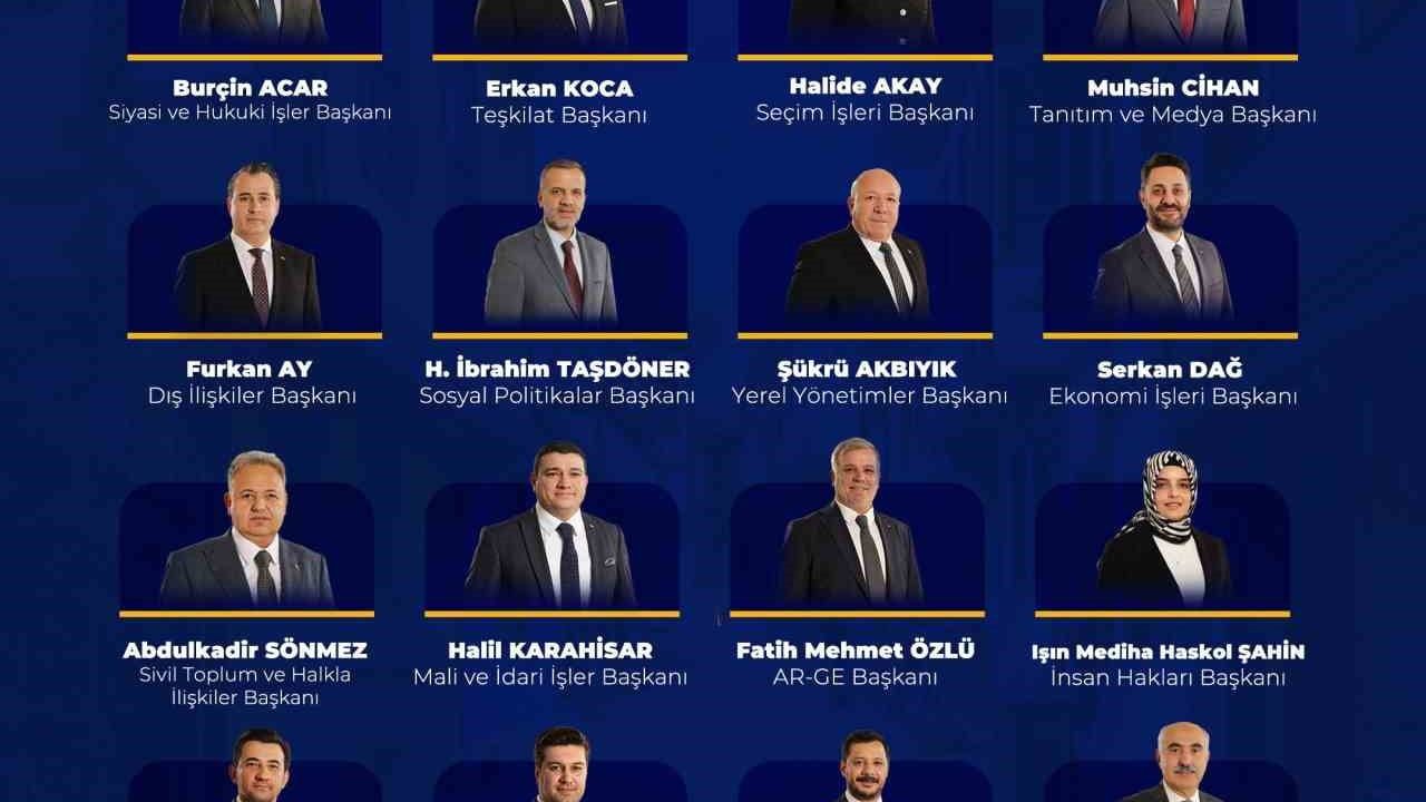 AK Parti Eskişehir İl Yürütme Kurulu'nda görev dağılımı yenilendi