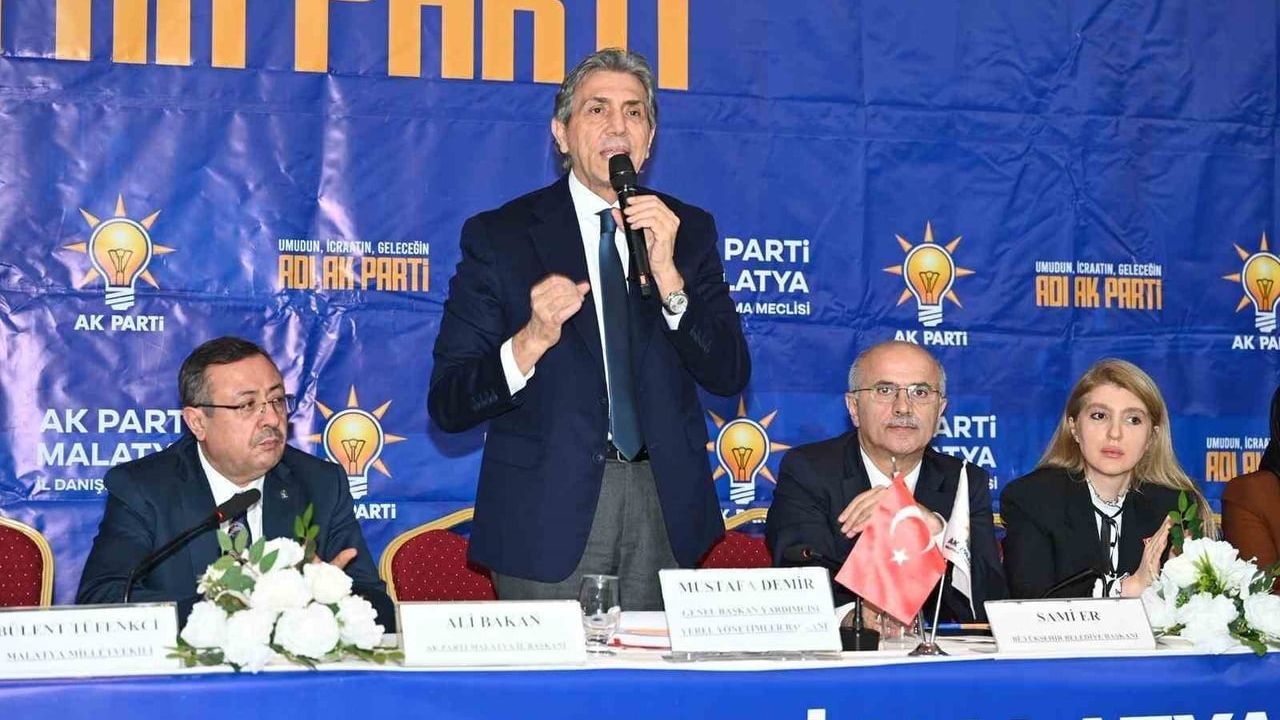 AK Parti Malatya İl Danışma Meclisi Toplantısı gerçekleştirildi
