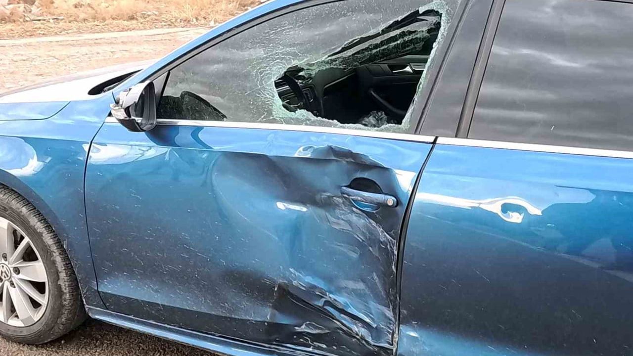 Aksaray'da motosikletle otomobil çarpıştı: 16 yaşındaki sürücü ağır yaralandı