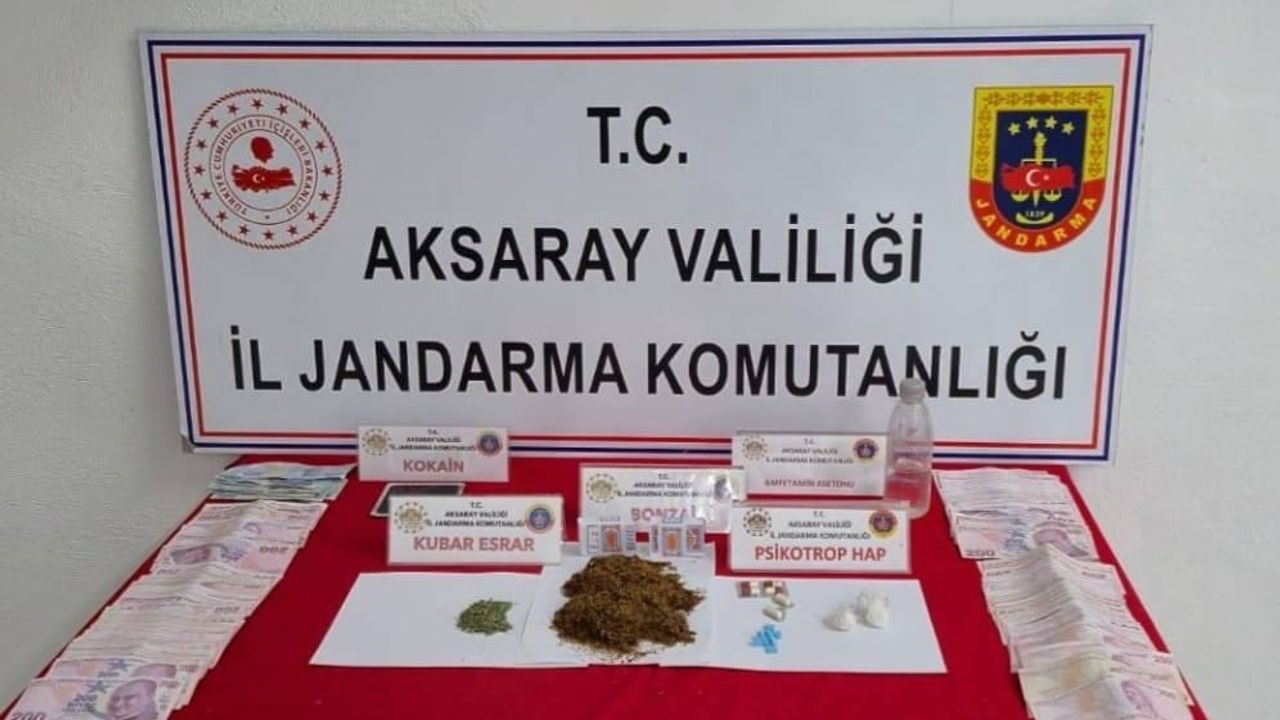 Aksaray Sarıyahşi’de jandarmadan uyuşturucu operasyonu: 1 tutuklama