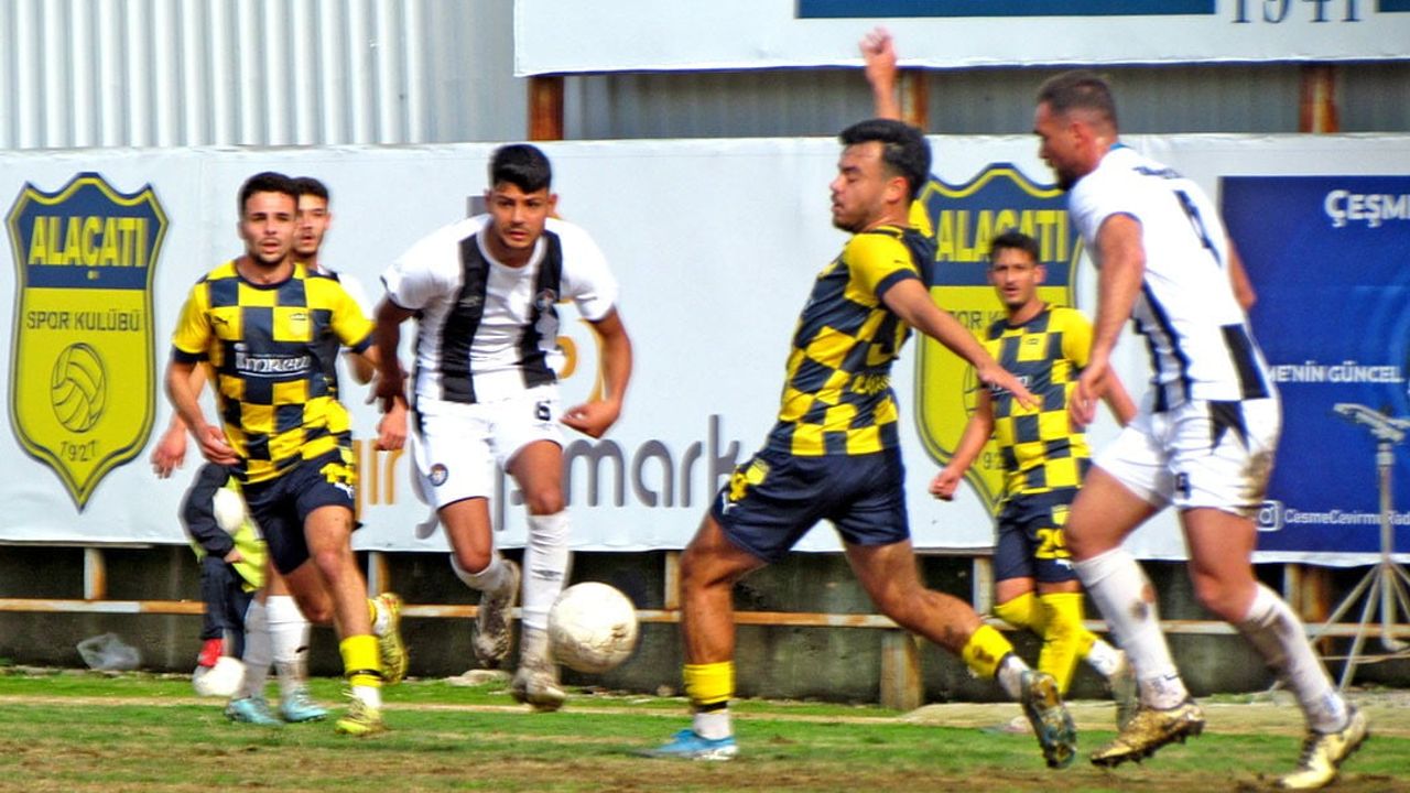 Alaçatı Derbisinde 2-2 Berabere: İmren Alaçatıspor - Çeşme Belediyespor