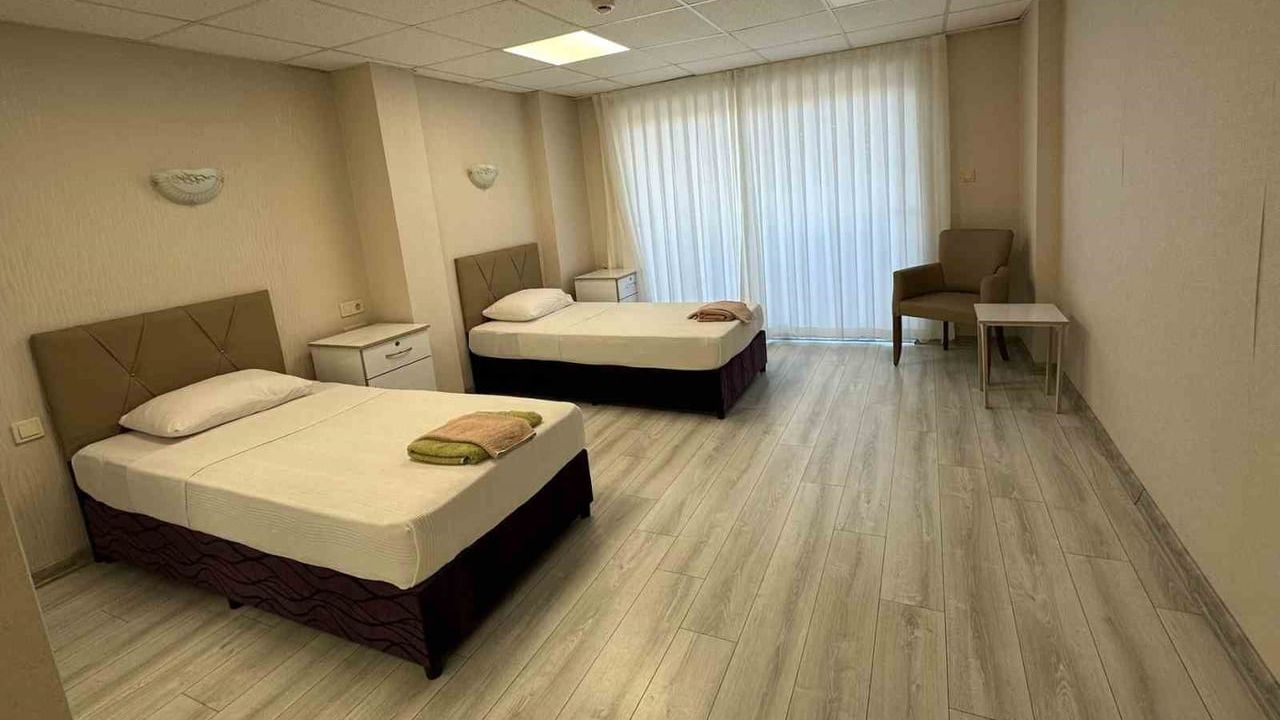 Alanya Hasta ve Hasta Yakınları Tesisi 2025'te 1.376 kişiye ev sahipliği yaptı