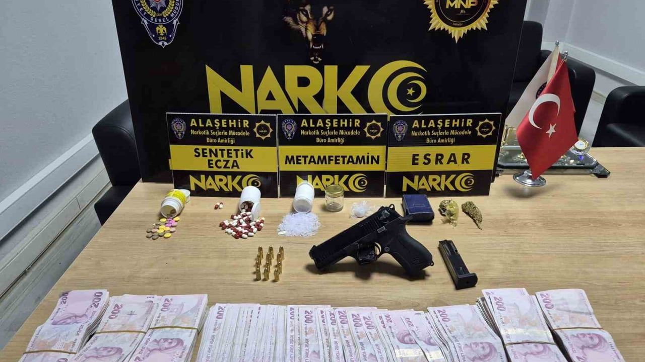 Alaşehir’de uyuşturucu operasyonu: 1 kişi tutuklandı