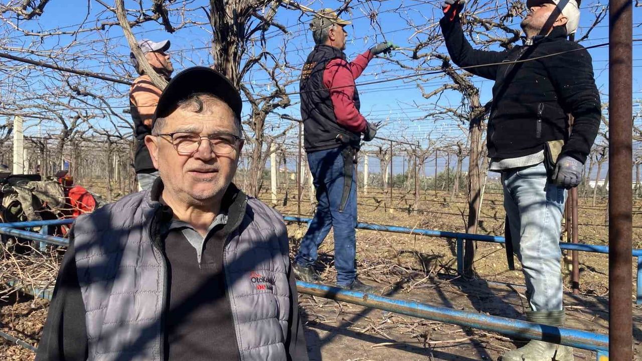 Alaşehir’de Yağan Kar ve Yağmur Çiftçiye Umut Verdi