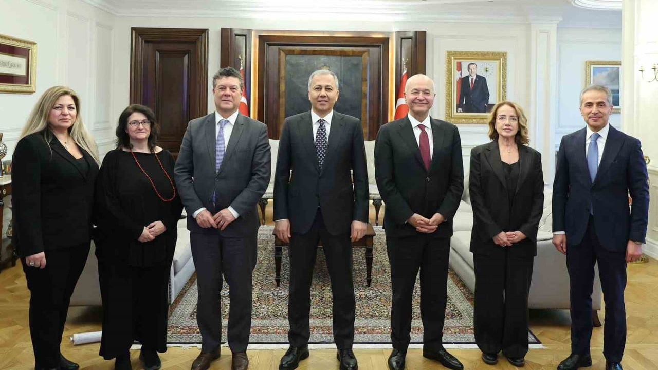 Ali Yerlikaya, BM Mülteciler Yüksek Komiseri Berhem Salih ile görüştü