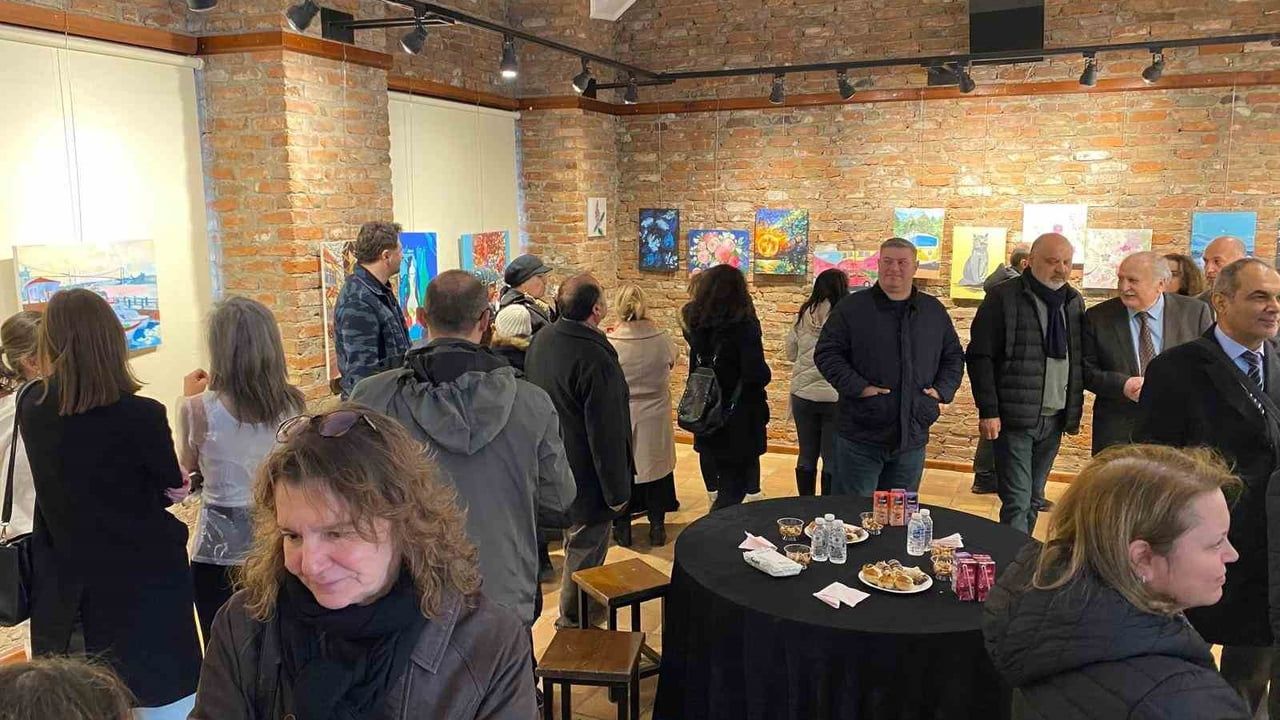 Alp Eren Candan'ın Eskişehir'de 40'tan Fazla Eserle Kişisel Resim Sergisi