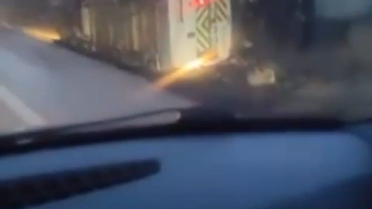 Ankara Akyurt'ta servis aracı yan yattı: 7 kişi yaralandı