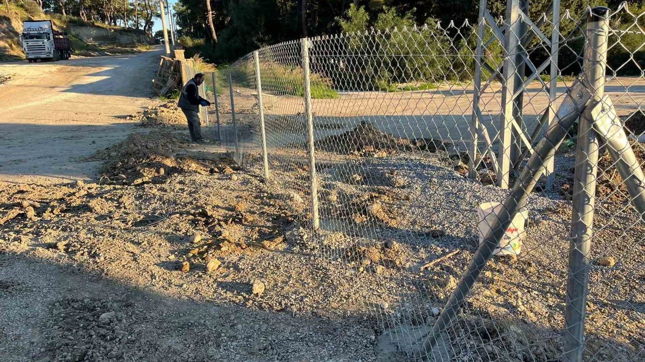 Antalya Büyükşehir’den Manavgat’ta mezarlık iyileştirme çalışması