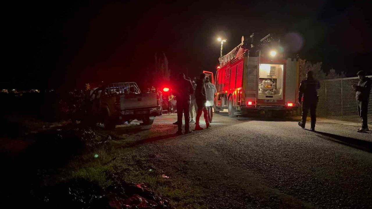 Antalya Gazipaşa’da araç içinde yanmış ceset bulundu