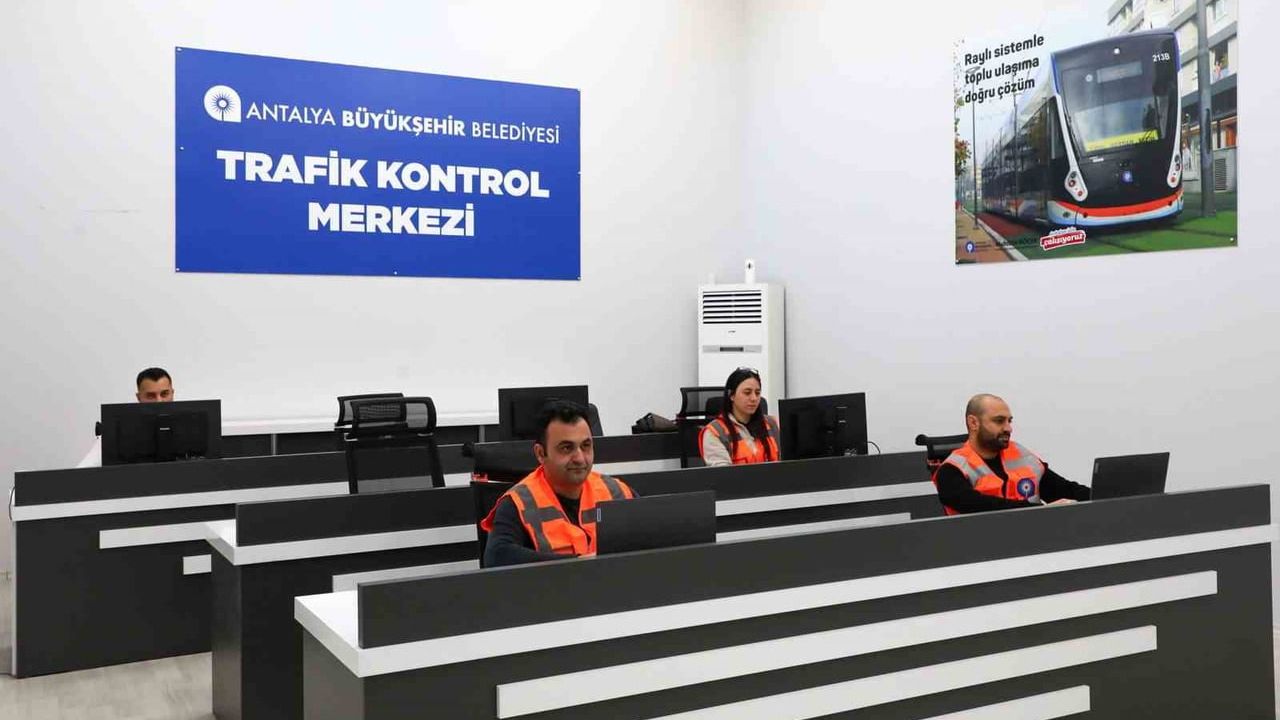 Antalya trafiği 7/24 izleniyor: Trafik Kontrol Merkezi ile dinamik yönetim