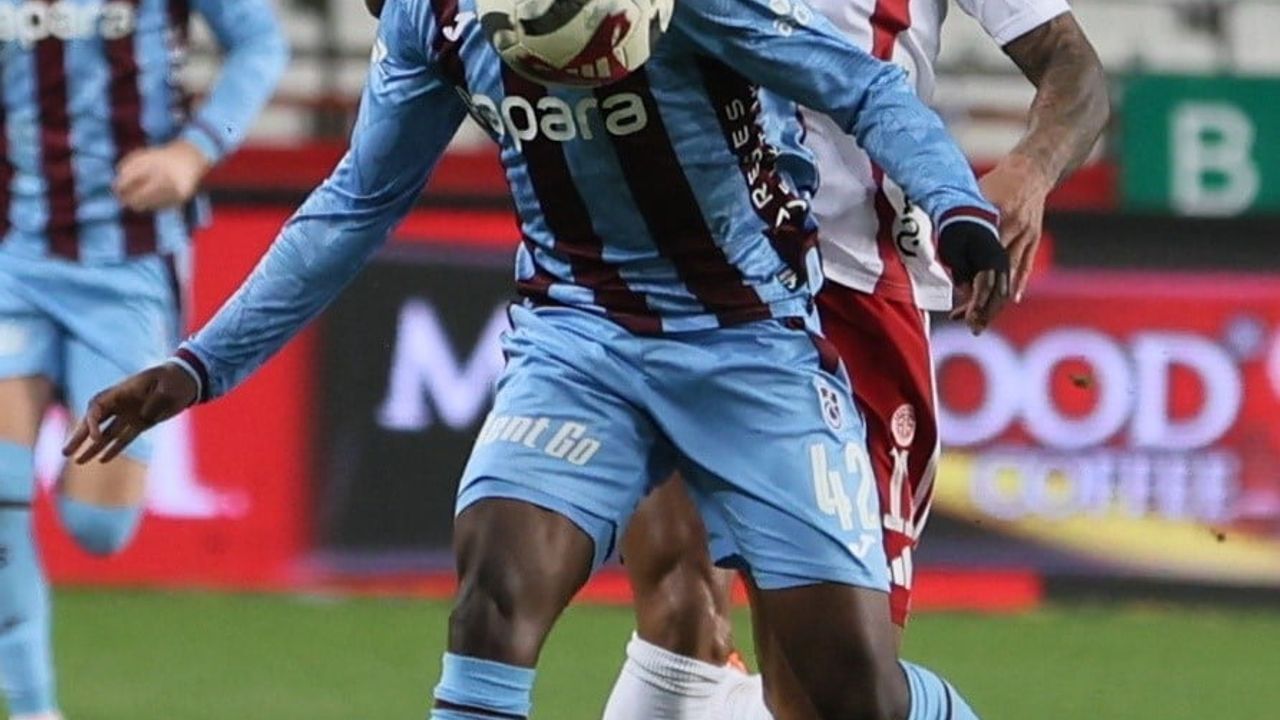 Antalyaspor 1-0 Trabzonspor — İlk Yarı Özeti