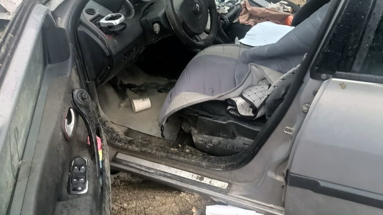 Araç ilçesinde otomobil takla attı: sürücü yaralandı