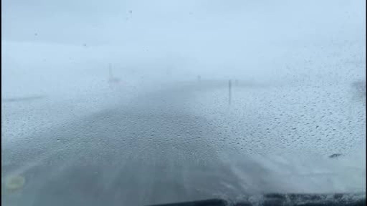 Ardahan'da kar ve tipi ulaşıma engel oldu