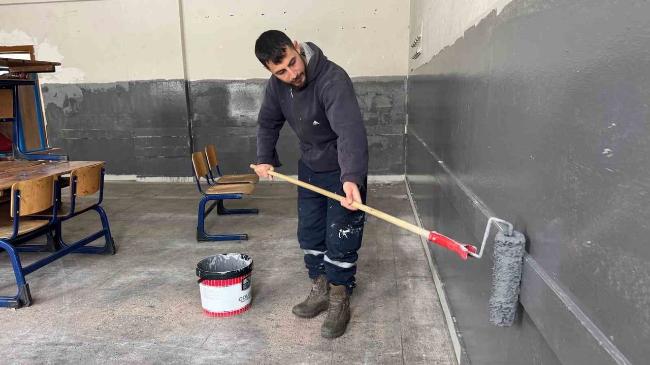 Arif Molu Mesleki ve Teknik Anadolu Lisesi yenileme çalışmaları tamamlandı