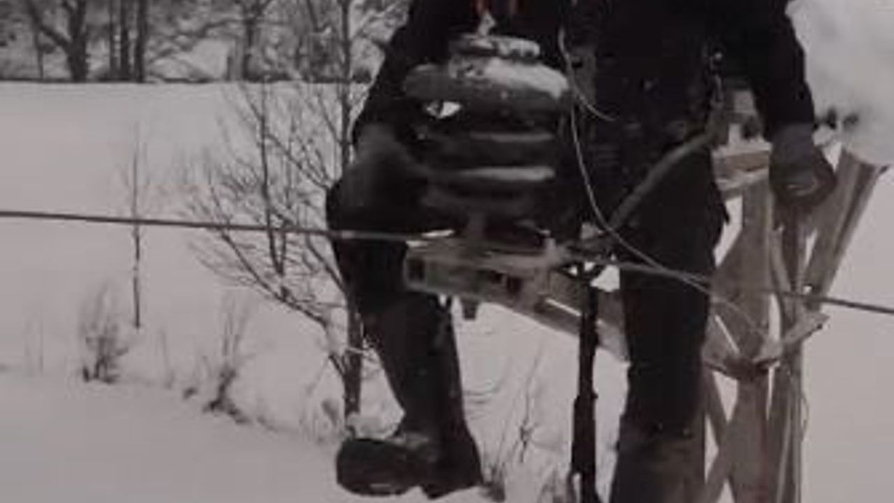 Artvin'de Yoğun Kar Altında Çoruh EDAŞ Ekipleri Enerji Arızalarına Sahada Müdahale Ediyor