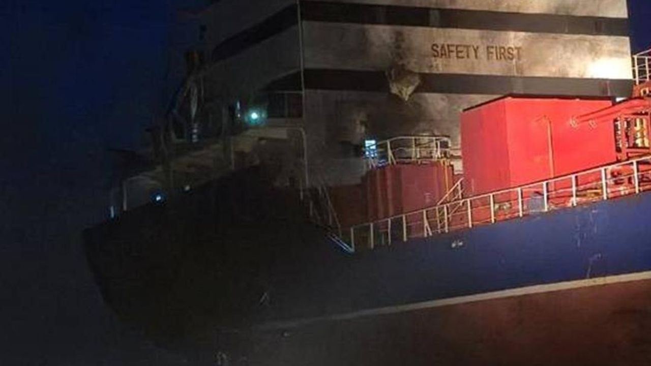 Ata Voyager'a yönelik İHA saldırısının Odessa görüntüleri ortaya çıktı