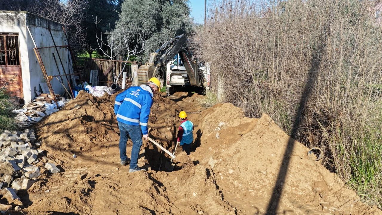 Aydın Büyükşehir’den Nazilli Ocaklı Mahallesi’ne 8 milyon TL’lik kanalizasyon yatırımı