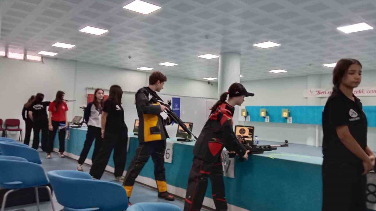 Aydın'da Havalı Silahlar İl Şampiyonası sona erdi