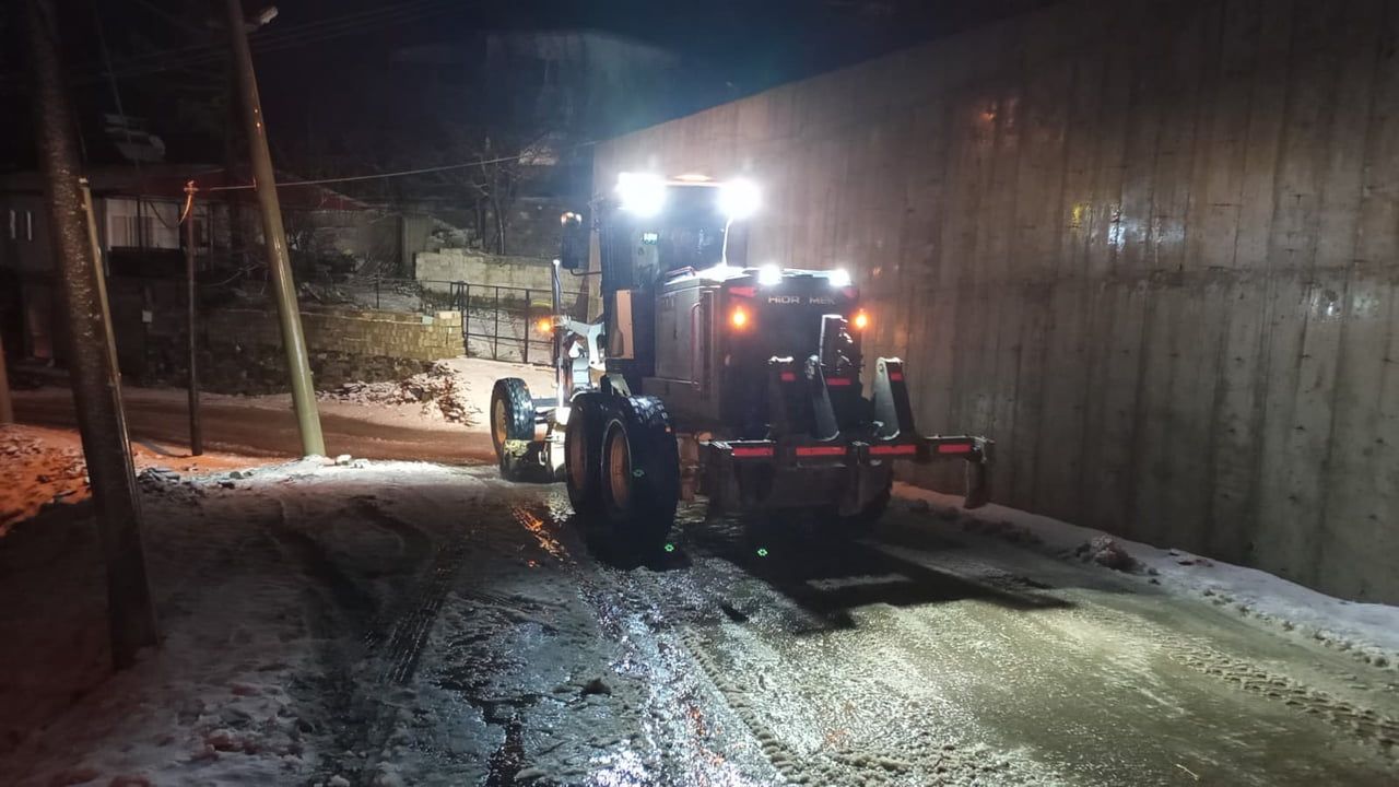 Aydın’da kar mesaisi: Yayla ve kırsal yollar öncelikli karla mücadele