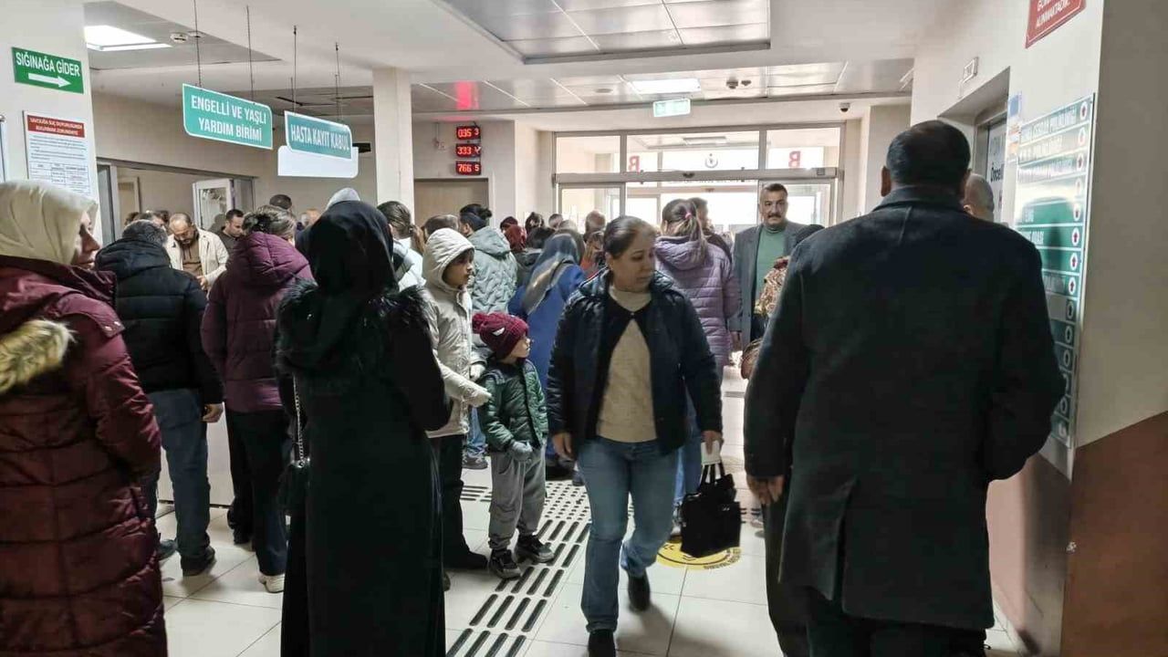 Aydın'da soğuk hava hastanelerde yoğunluk oluşturdu