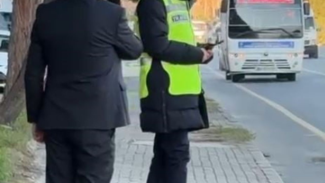 Aydın’da trafik polisine kaldırım nöbeti mahkemeye taşındı