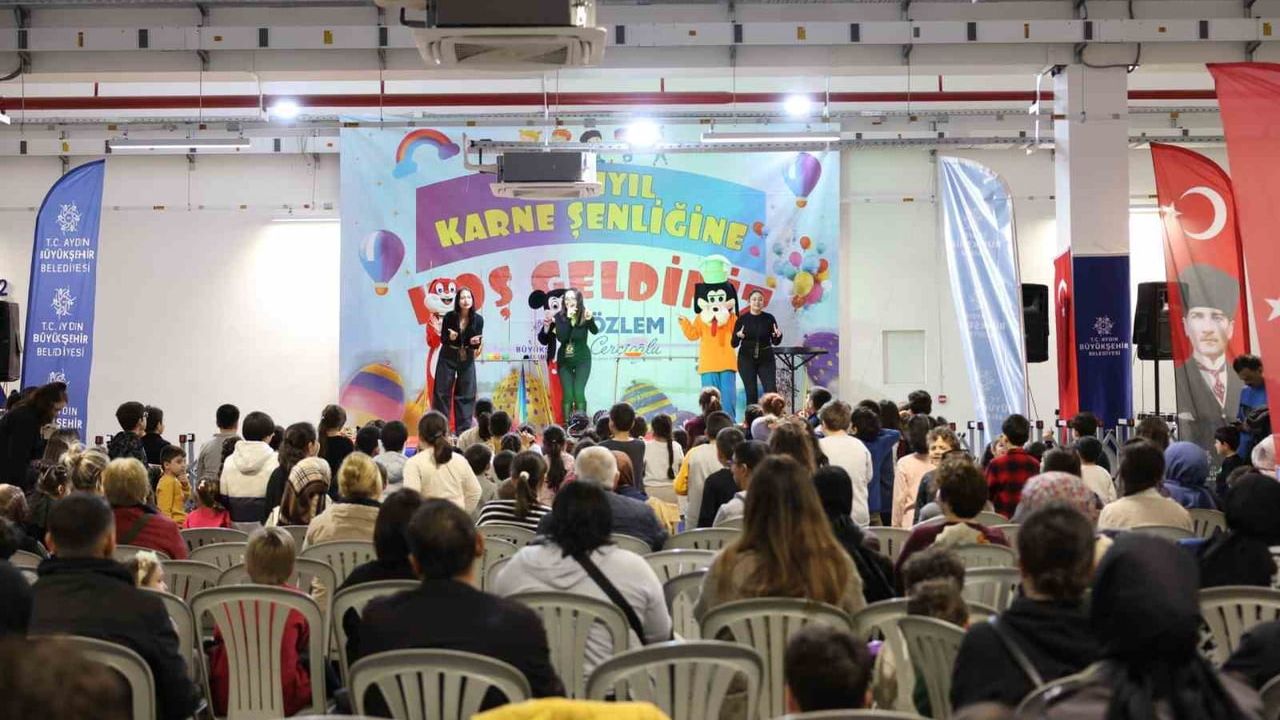 Aydın'da Yarıyıl Karne Şenliği Fuar Aydın'da devam ediyor