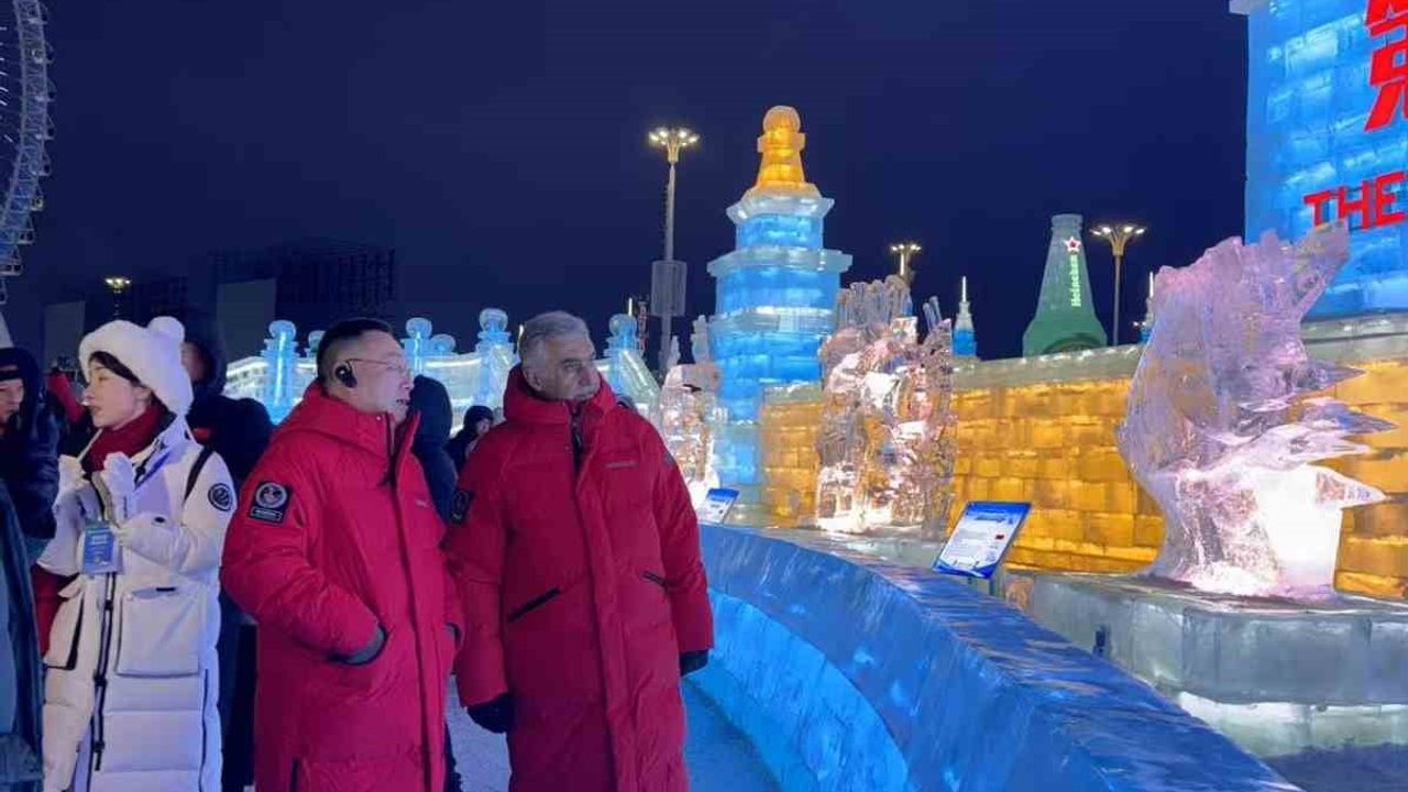Aynalı Harbin’de Palandöken ve Erzurum’un kış turizmini anlattı