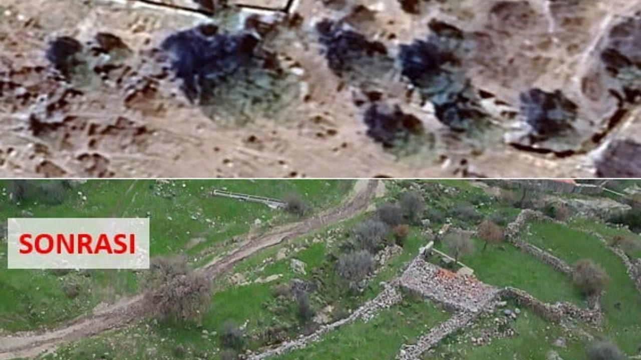 Ayvacık’ta 63 kaçak yapı yıkımı