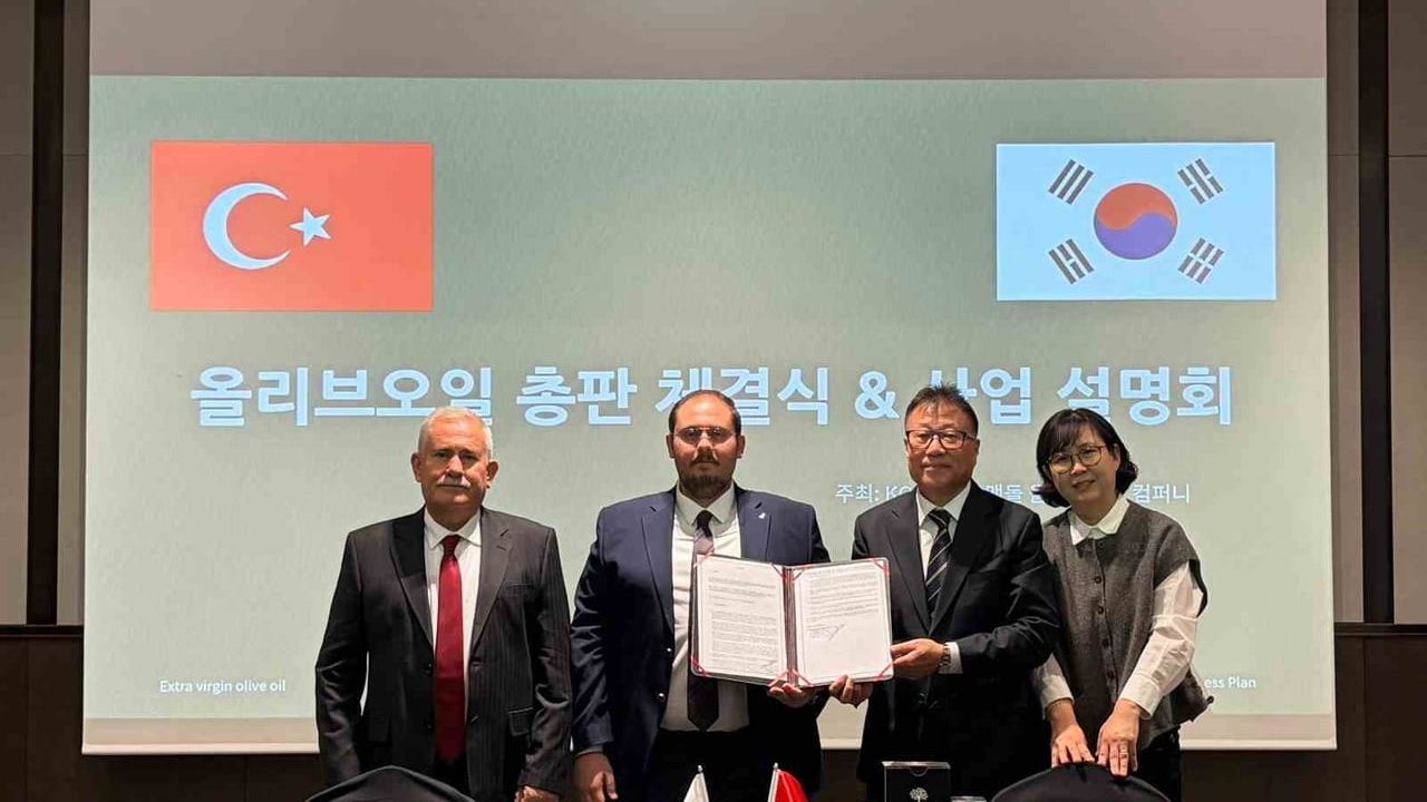 Ayvalık menşeli firma Seul'de ilk Türk zeytinyağı mağazasını açtı