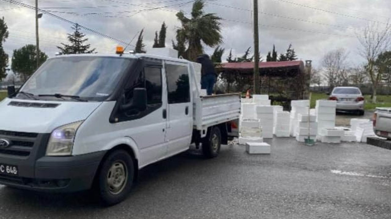 Bafra'da 2,6 Ton Mezgite El Konuldu