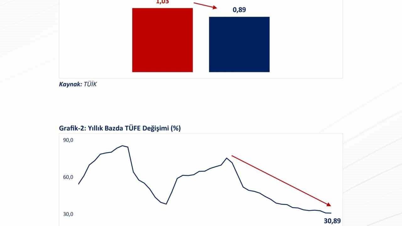 Bakan Bolat: Yıllık enflasyon Aralık'ta yüzde 30,89 ile 49 ayın en düşük seviyesinde