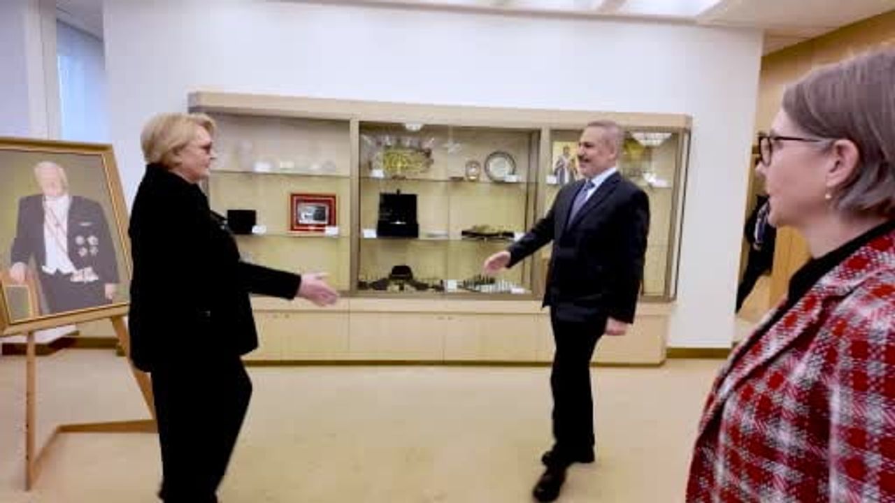 Bakan Fidan Vilnius'ta Budbergyt ile Görüştü