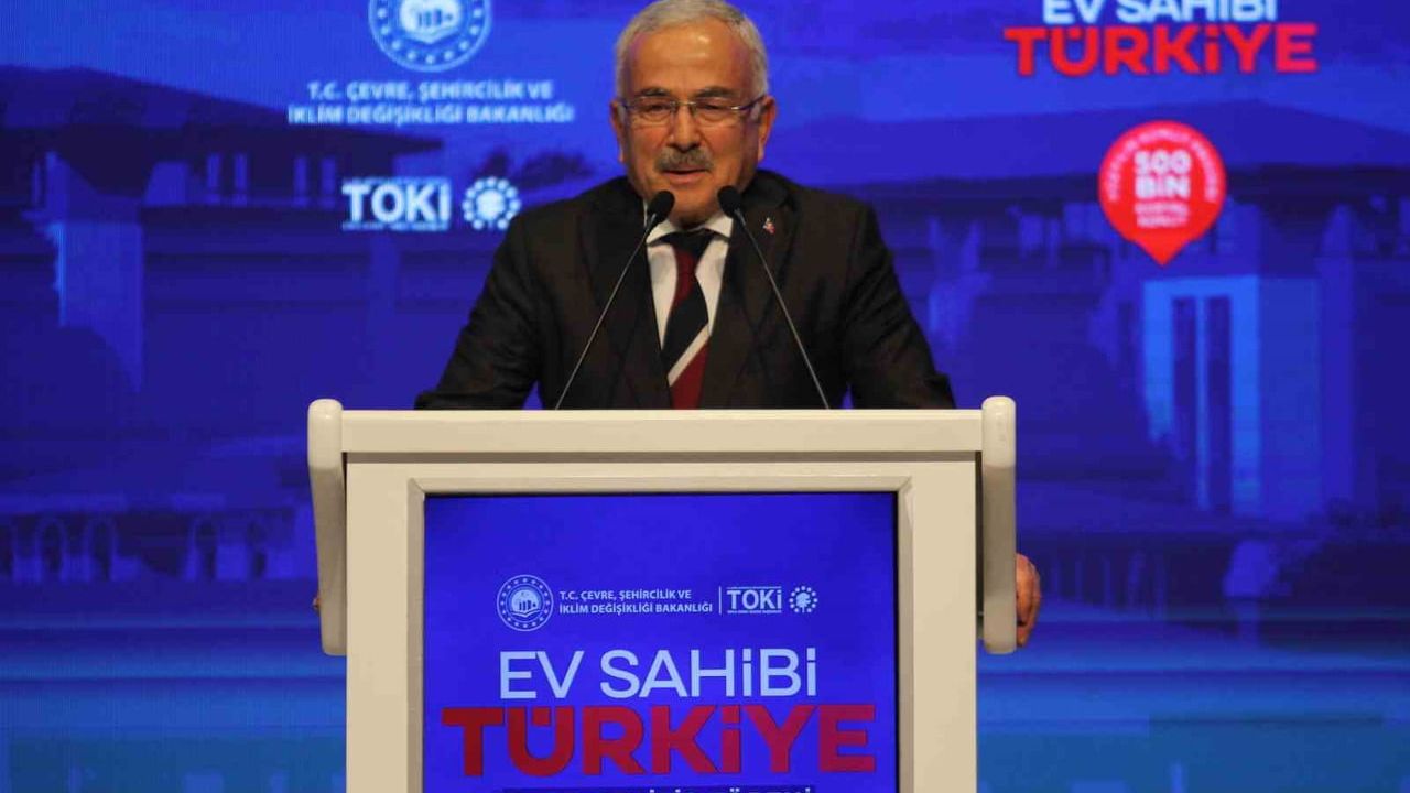 Bakan Işıkhan: 500 bin Konut Projesi Türkiye tarihinin en büyük adımı