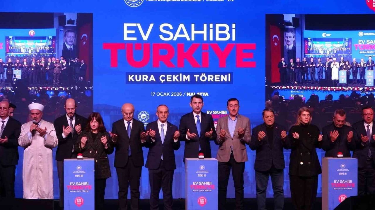 Bakan Kurum: Yüzyılın Konut Projesi ile 500 bin sosyal konut