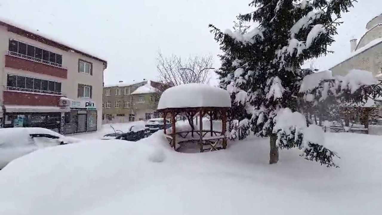 Başçiftlik'te Yoğun Kar Yağışı Hayatı Olumsuz Etkiledi