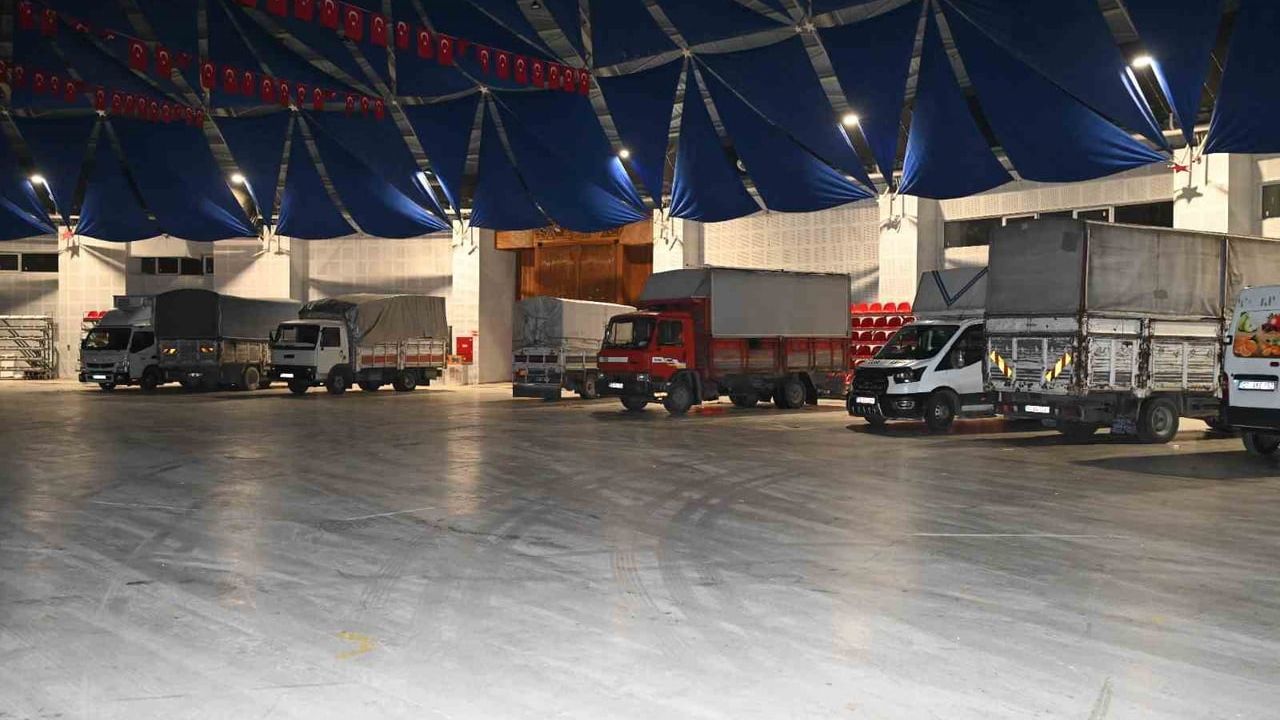 Başdeğirmen, Gökkubbe Fuar Alanı’nı Pazarcılara Soğuklara Karşı Açtı