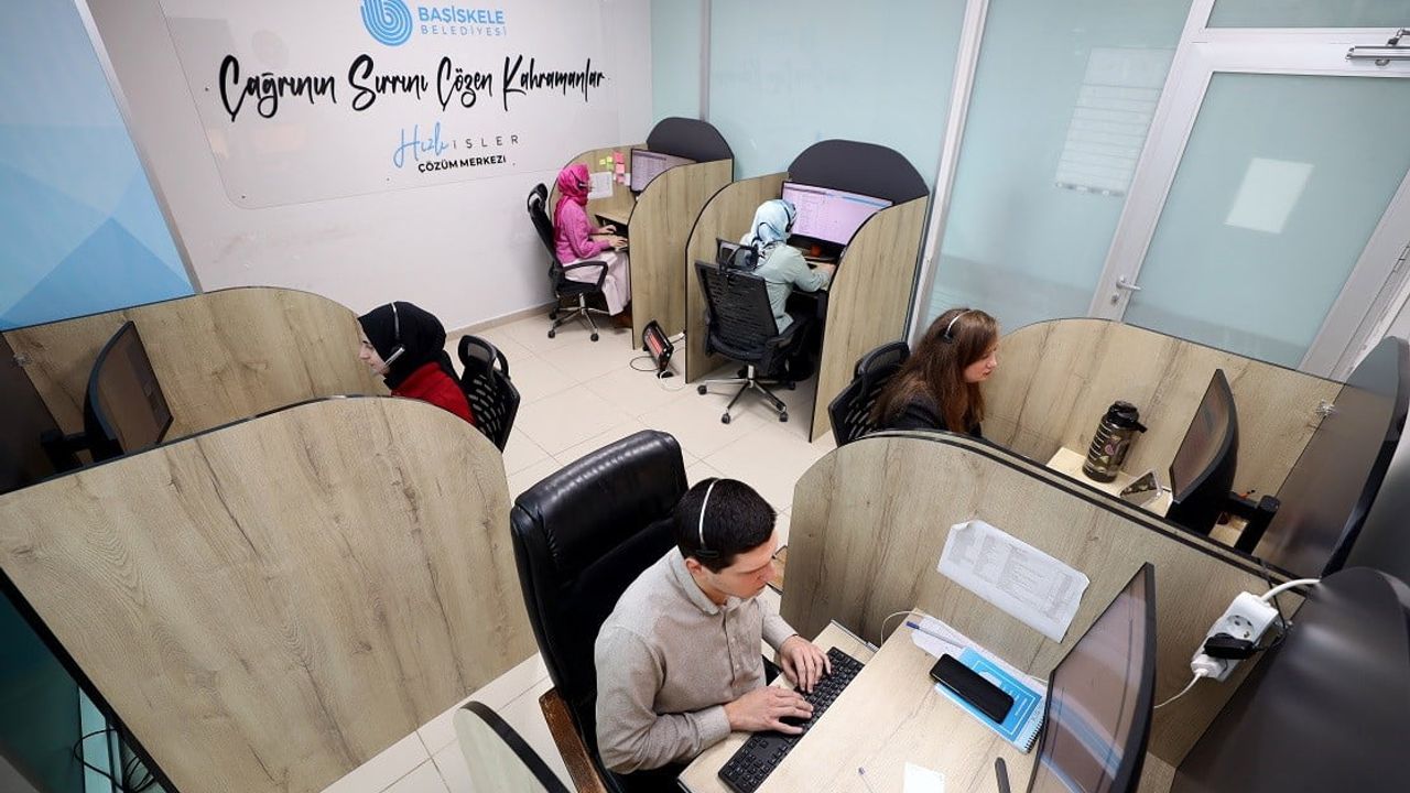 Başiskele Hızlı İşler Çözüm Merkezi 2025'te 73 bin 886 başvurunun yüzde 99'unu sonuçlandırdı